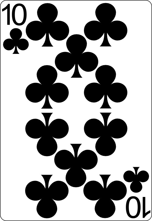 10 of Clubs