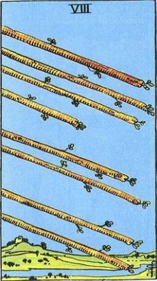 Eight of Wands