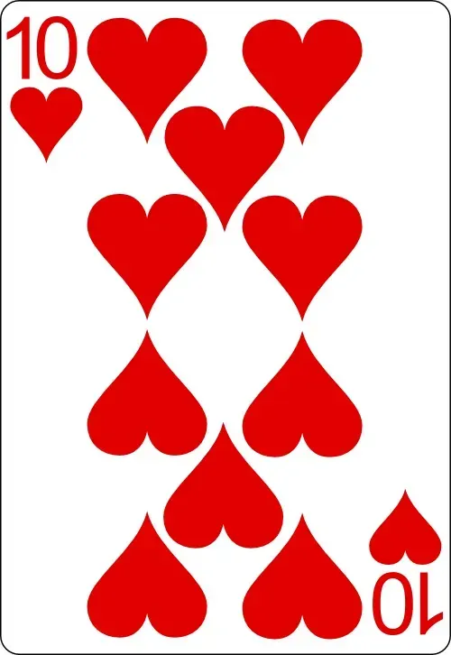 Diez de Corazones