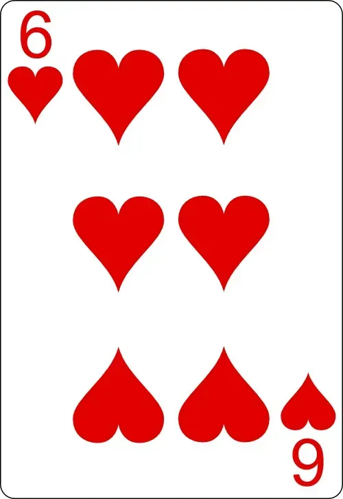 Seis de Corazones