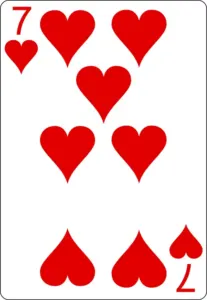 Siete de Corazones