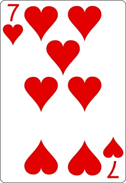 Siete de Corazones