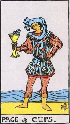 Page of Cups